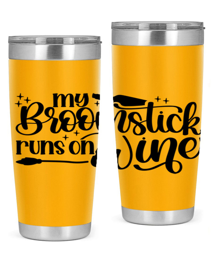 My Broomstick Runs On Wine Style 34#- make up- Tumbler