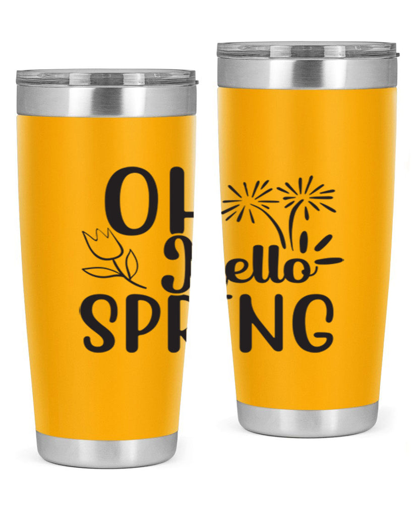 Oh hello spring 358#- spring- Tumbler