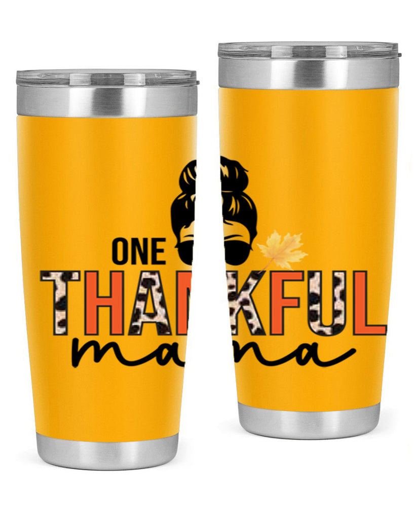 One thankful mama 463#- fall- Tumbler