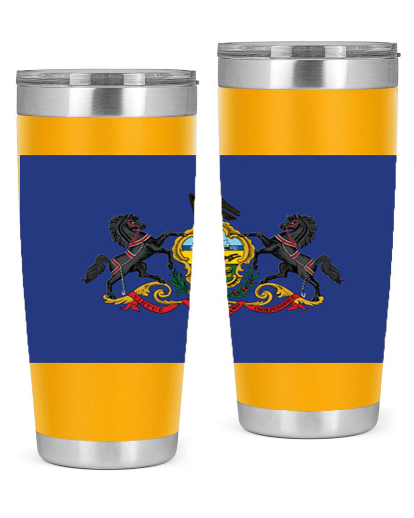 Pensilvania 14#- Us Flags- Tumbler