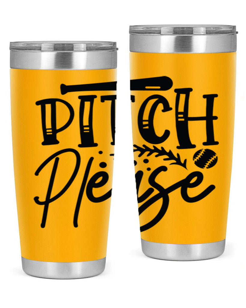Pitch Please 2037#- baseball- Tumbler