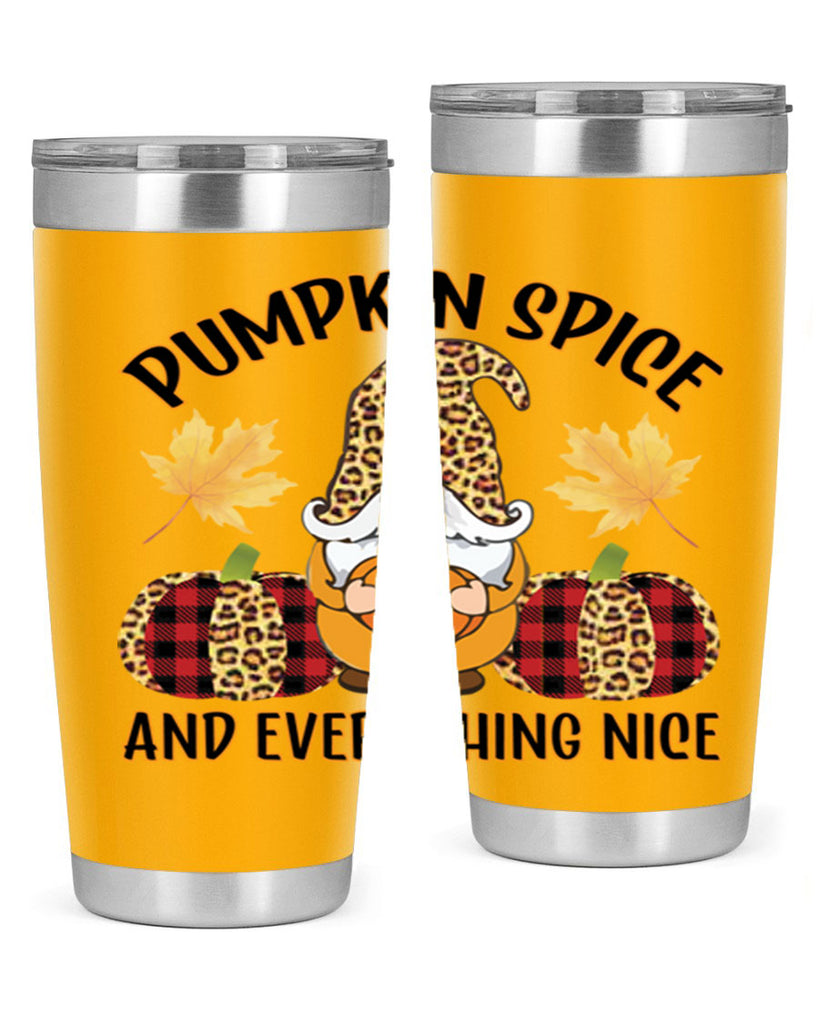 Pumpkin Spice and Everything Nice 534#- fall- Tumbler