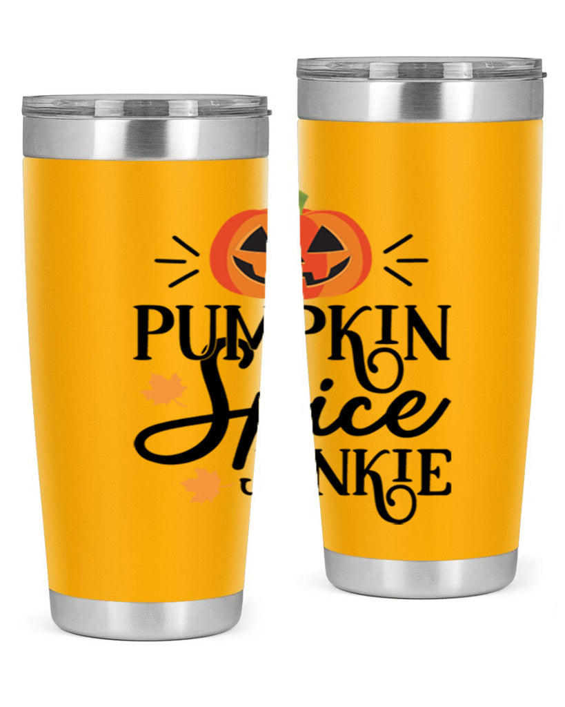 Pumpkinspicejunkie 568#- fall- Tumbler