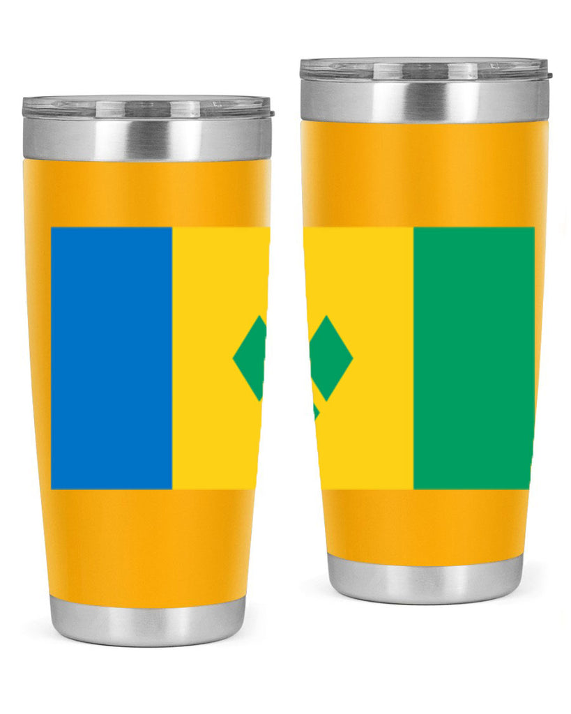 Saint Vincent and the Grenadines 50#- world flags- Tumbler