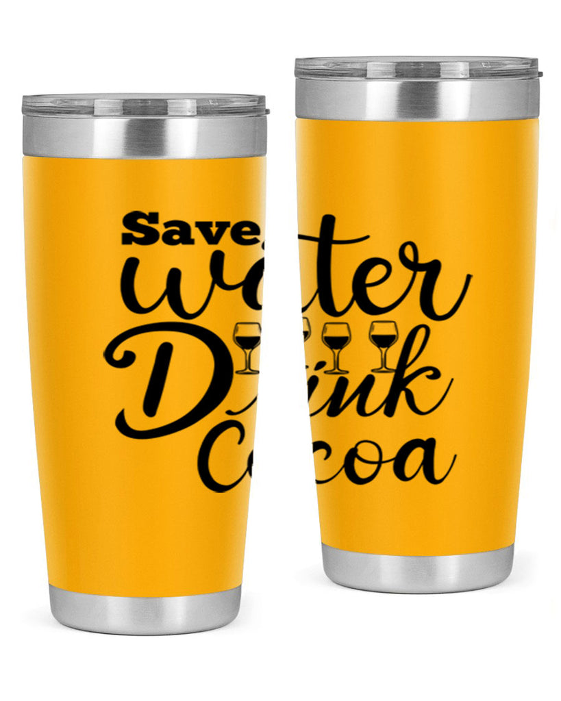 Save Water Drink Cocoa 353#- winter- Tumbler