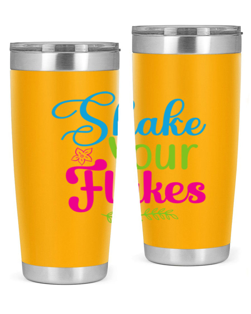 Shake Your Flakes 356#- winter- Tumbler