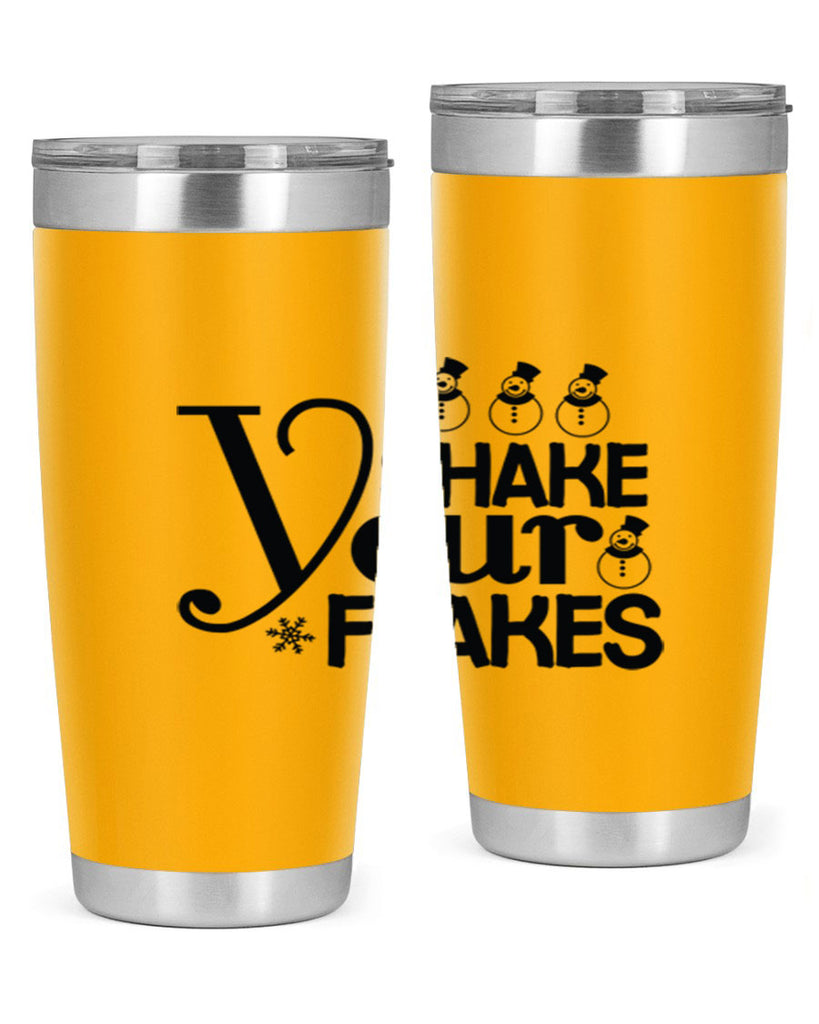 Shake Your Flakes 357#- winter- Tumbler