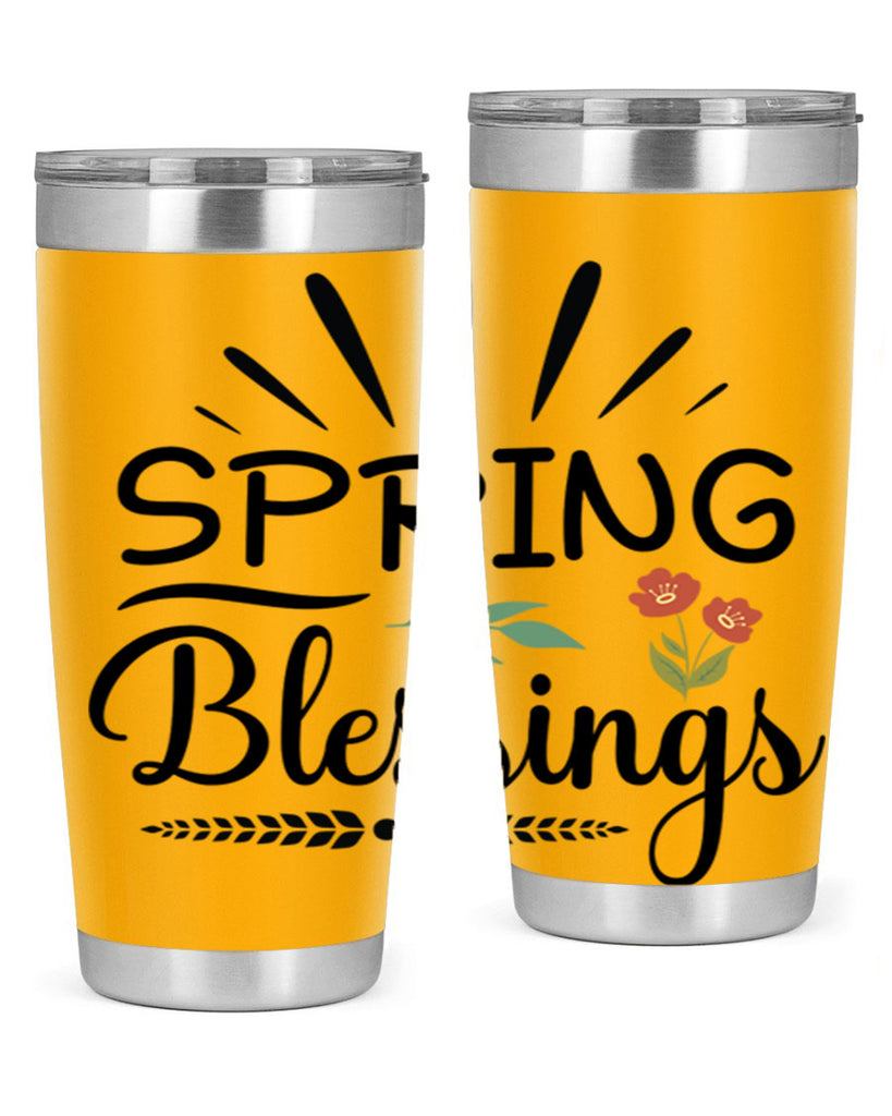 Spring Blessings  482#- spring- Tumbler