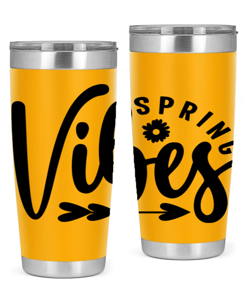 Spring Vibes478#- spring- Tumbler