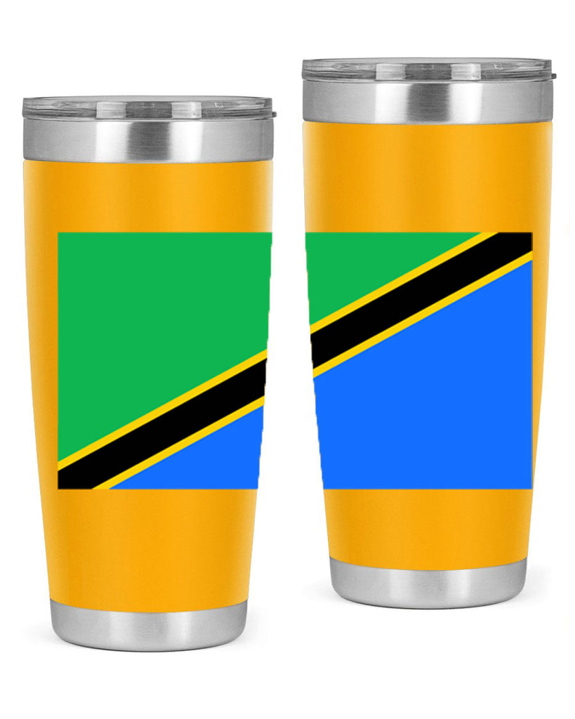 Tanzania 24#- world flags- Tumbler