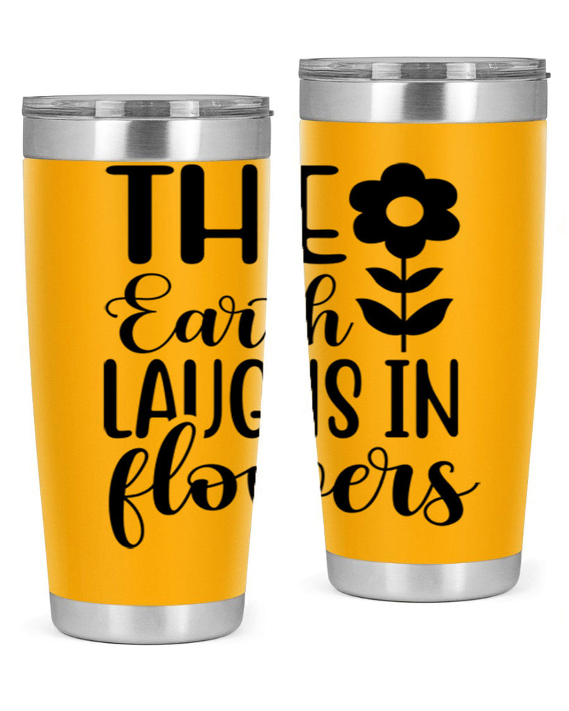 The earth laughs in flowers 548#- spring- Tumbler
