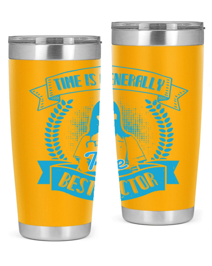 Time is generally the best doctor Style 12#- medical- tumbler