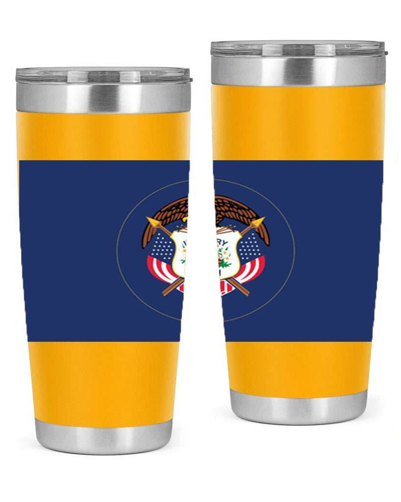 Utah 8#- Us Flags- Tumbler