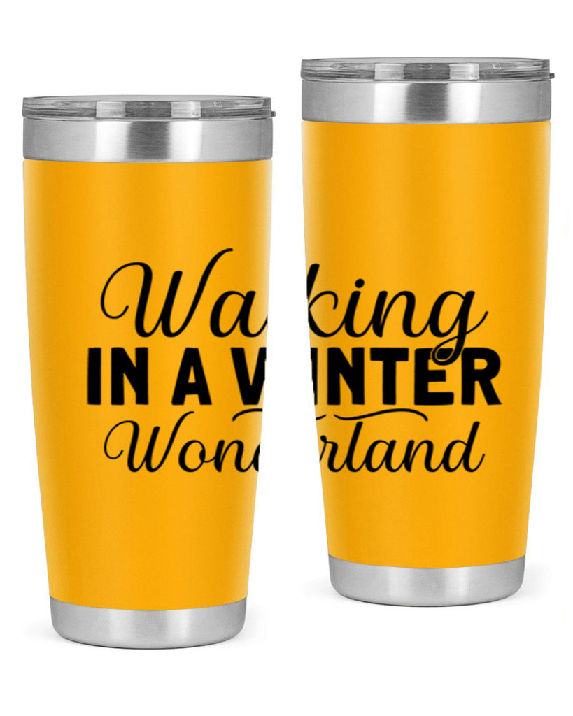 Walking in a Winter Wonderland 434#- winter- Tumbler