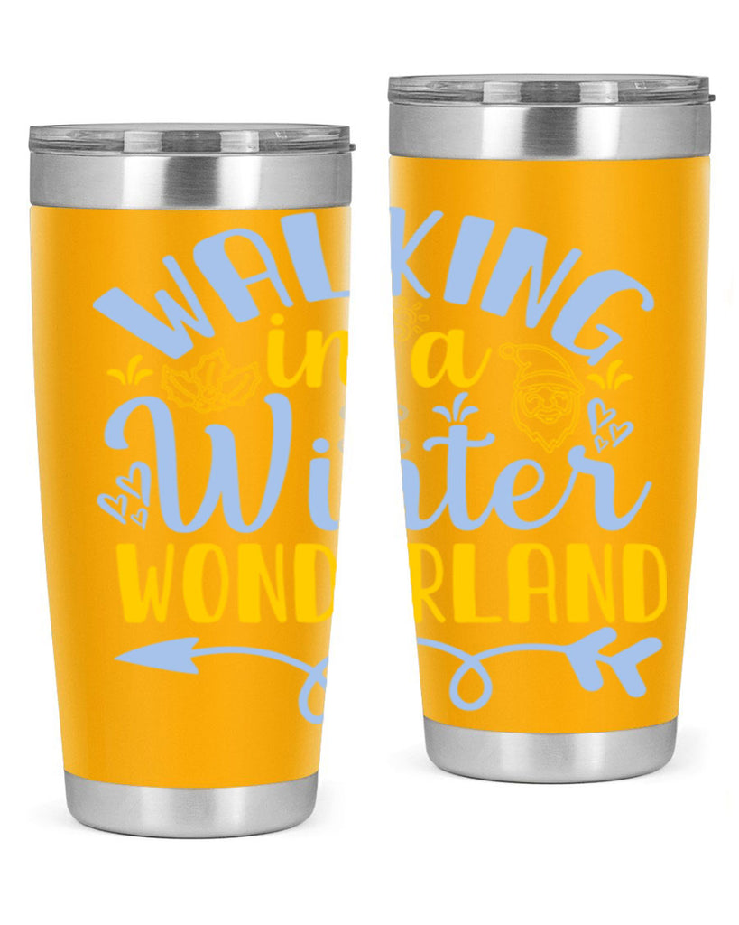 Walking in a winter wonderland440#- winter- Tumbler