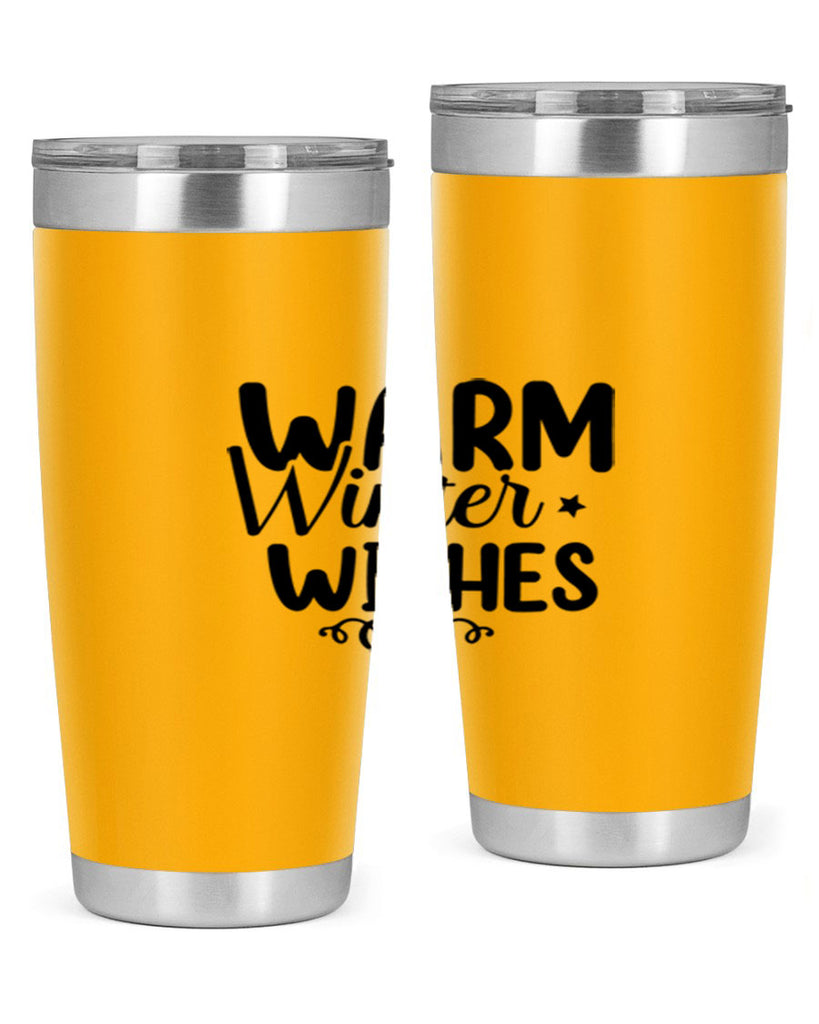 Warm Winter Wishes 453#- winter- Tumbler