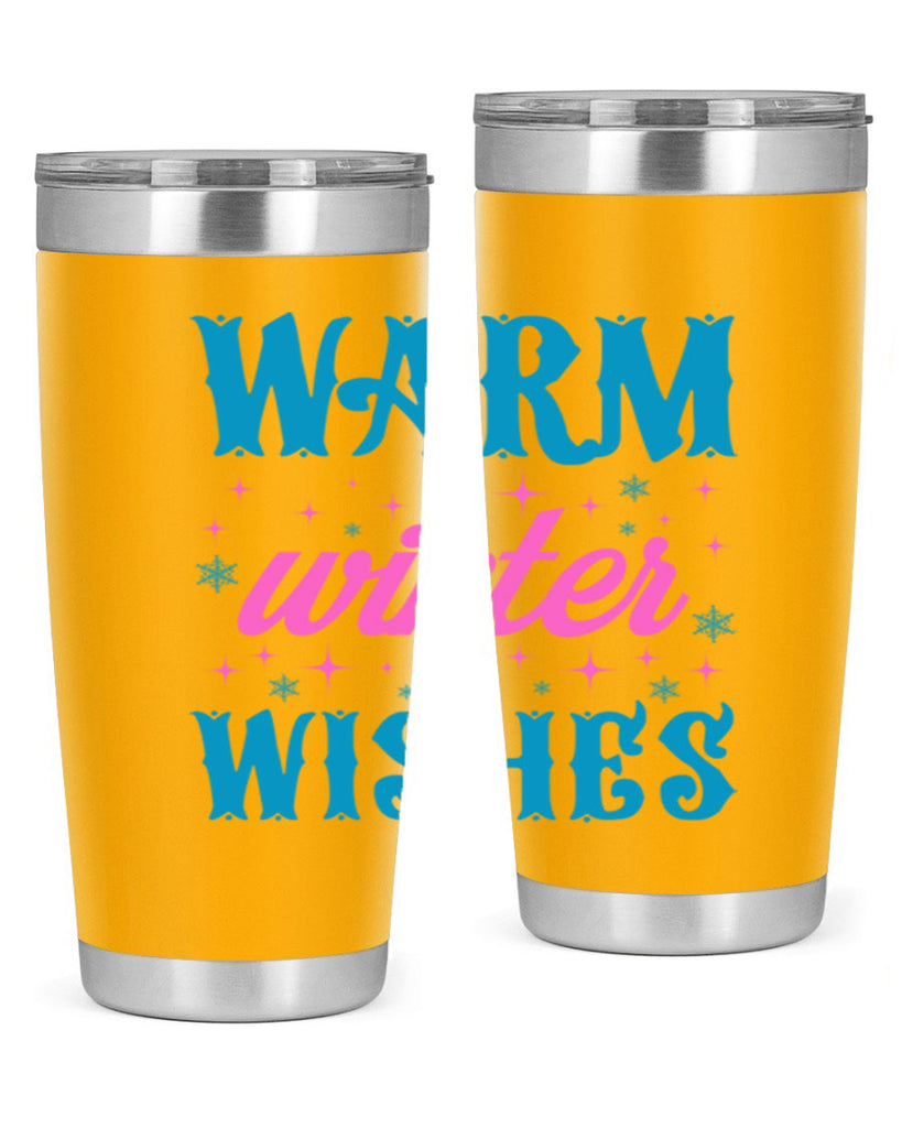 Warm Winter Wishes 464#- winter- Tumbler