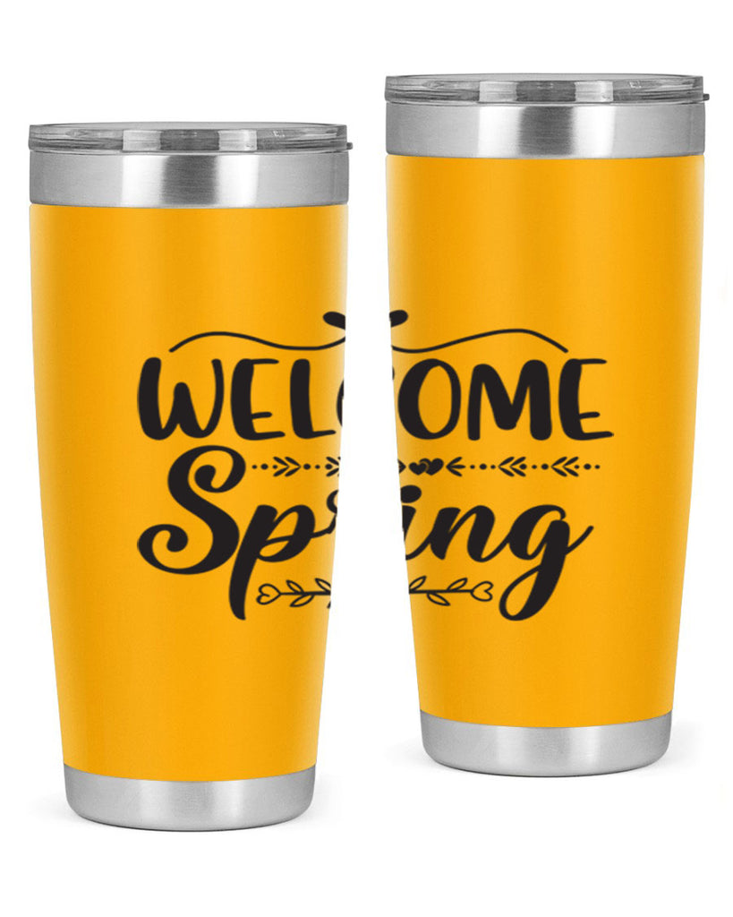 Welcome spring 576#- spring- Tumbler