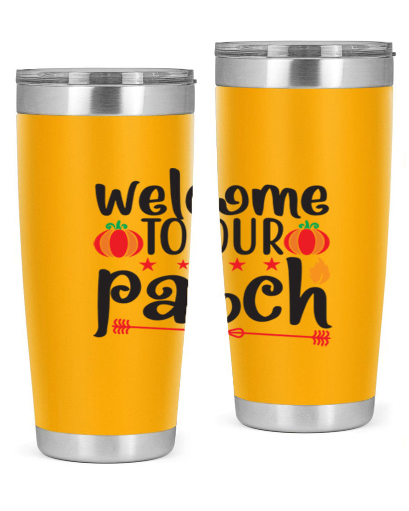 Welcometoourpatch 641#- fall- Tumbler
