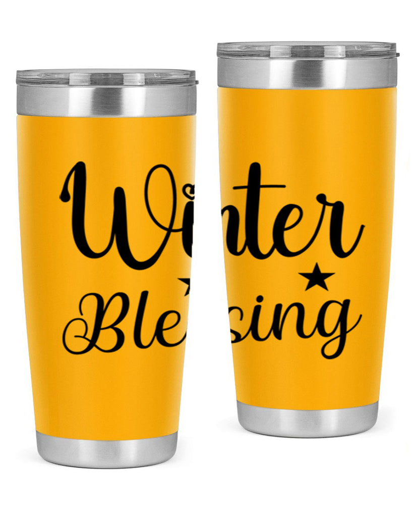 Winter Blessing 484#- winter- Tumbler