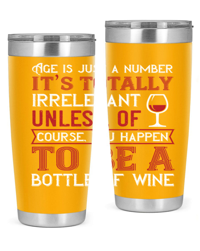 age is just a number its totaly 92#- wine- Tumbler