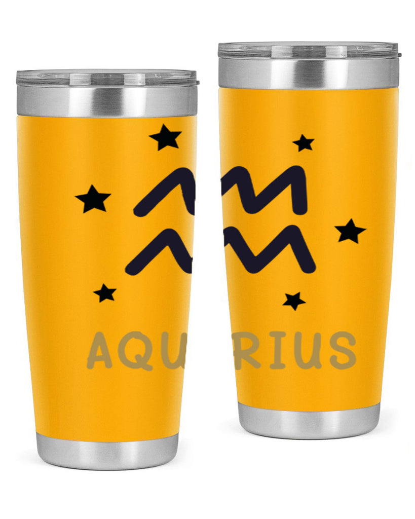 aquarius 83#- zodiac- Tumbler
