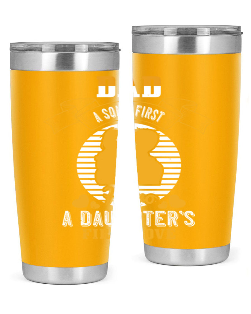 dad a son’s first hero 245#- fathers day- Tumbler