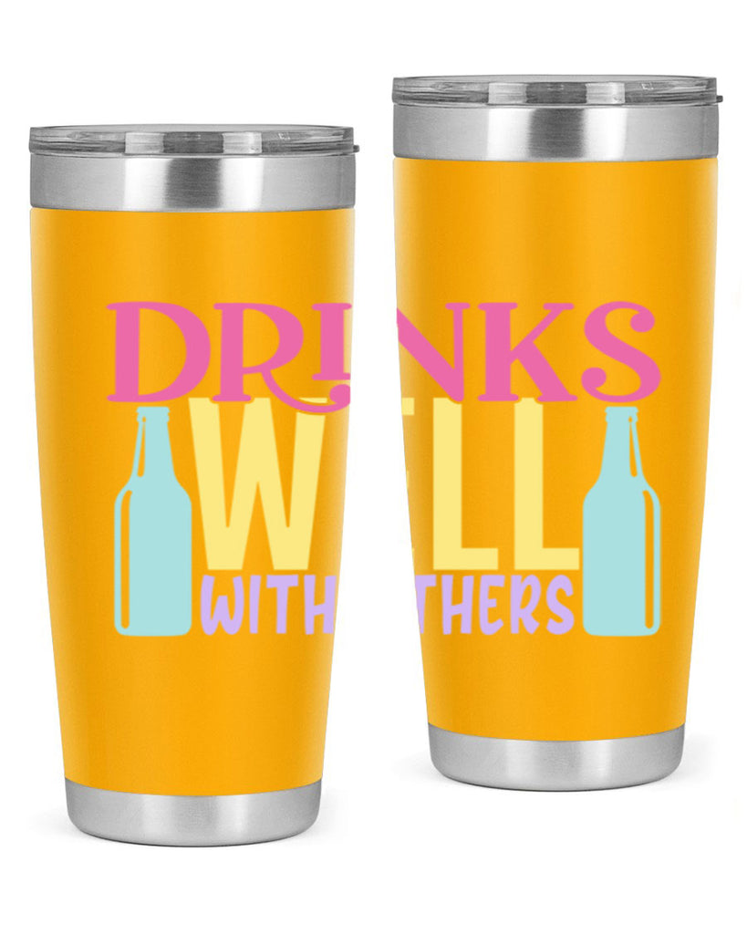 drinks well with others 129#- beer- Tumbler