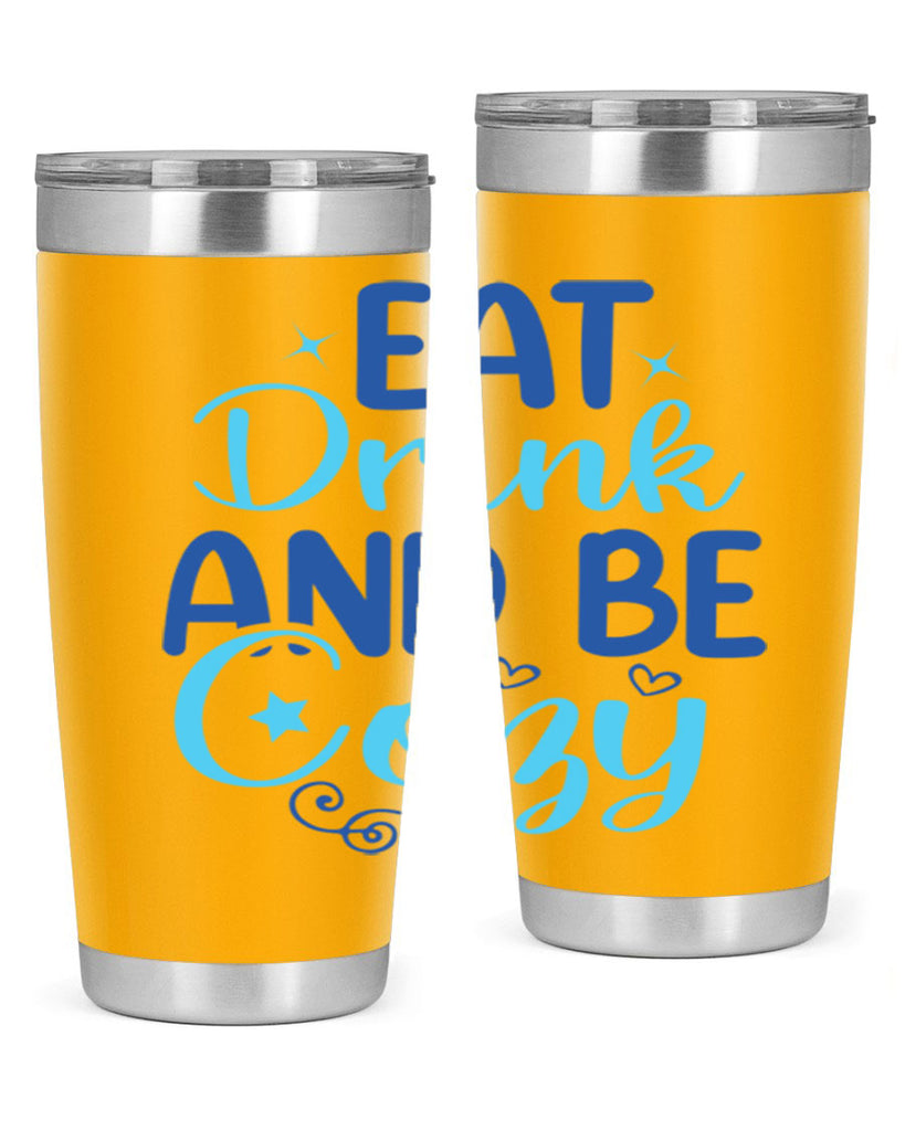 eat drink and be cozy 97#- winter- Tumbler
