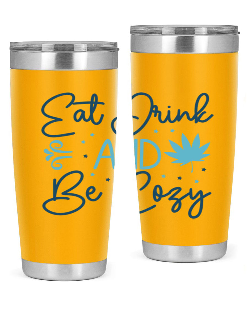 eat drink and be cozy 98#- winter- Tumbler
