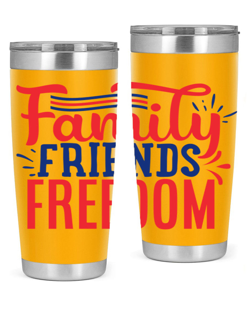 family friends freedom Style 48#- Fourt Of July- Tumbler
