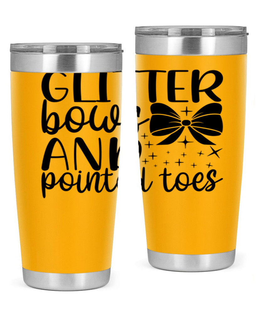 glitter bows and pointed toes44#- ballet- Tumbler