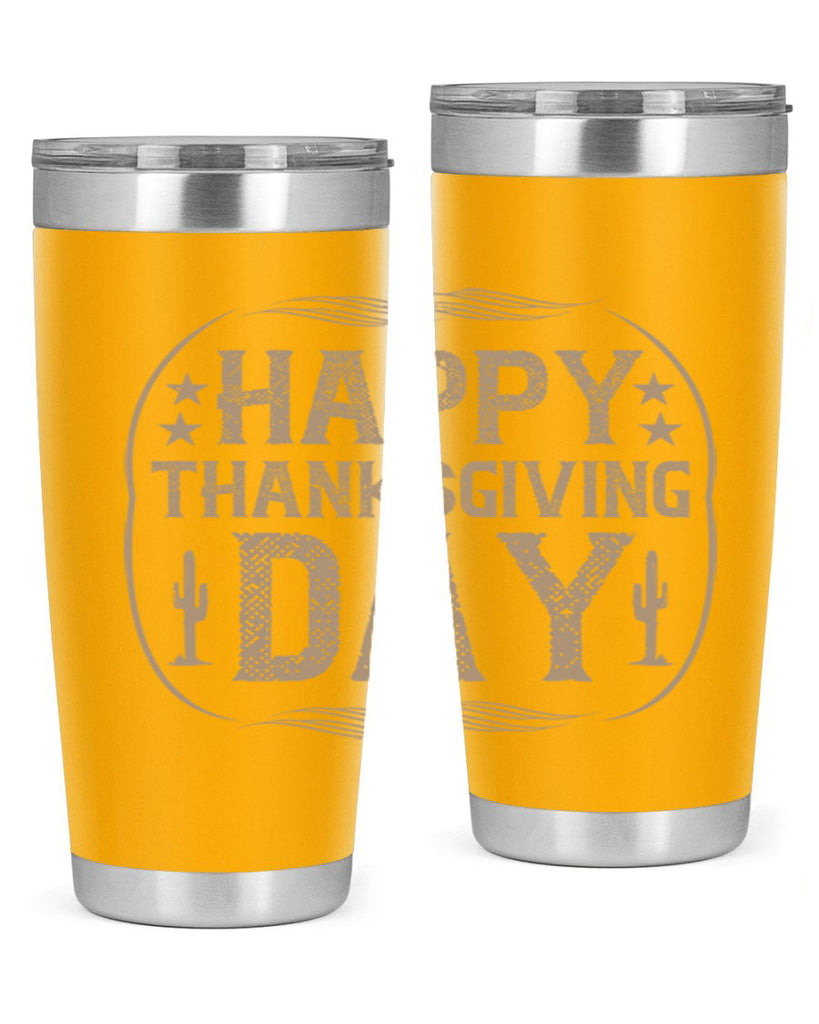happy thanksgiving day 35#- thanksgiving- Tumbler