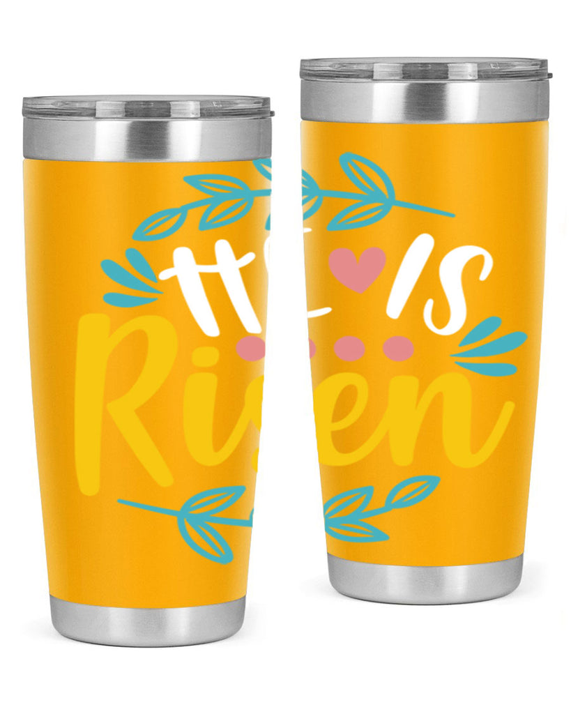 he is risen 78#- easter- Tumbler