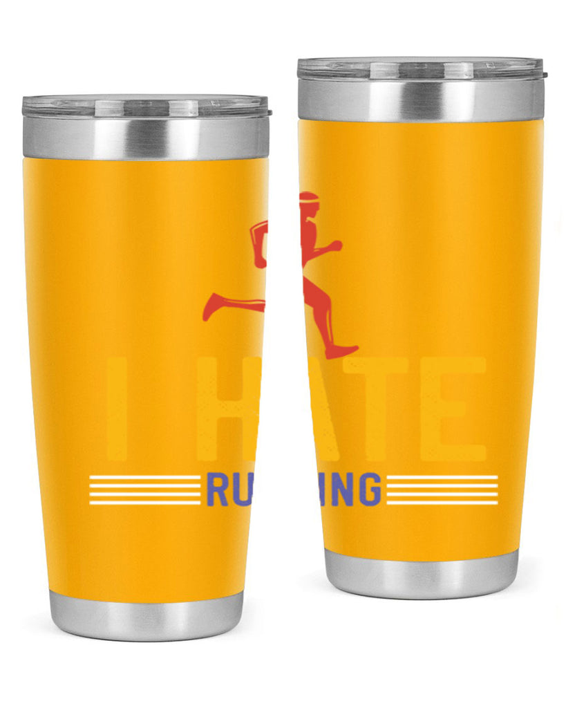 i hate running 40#- running- Tumbler