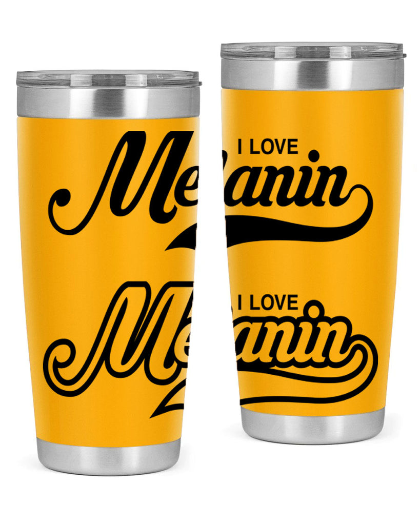 i love melanin 112#- black words phrases- Cotton Tank