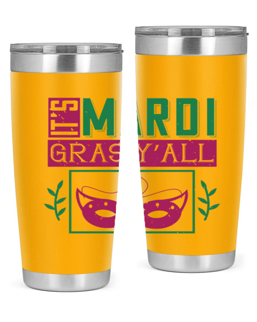 it’s mardi gras y’all 60#- mardi gras- Tumbler