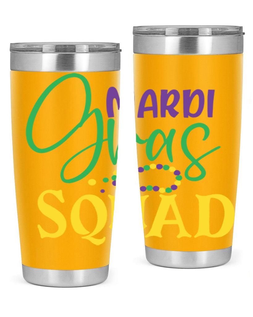 mardi gras squad 78#- mardi gras- Tumbler