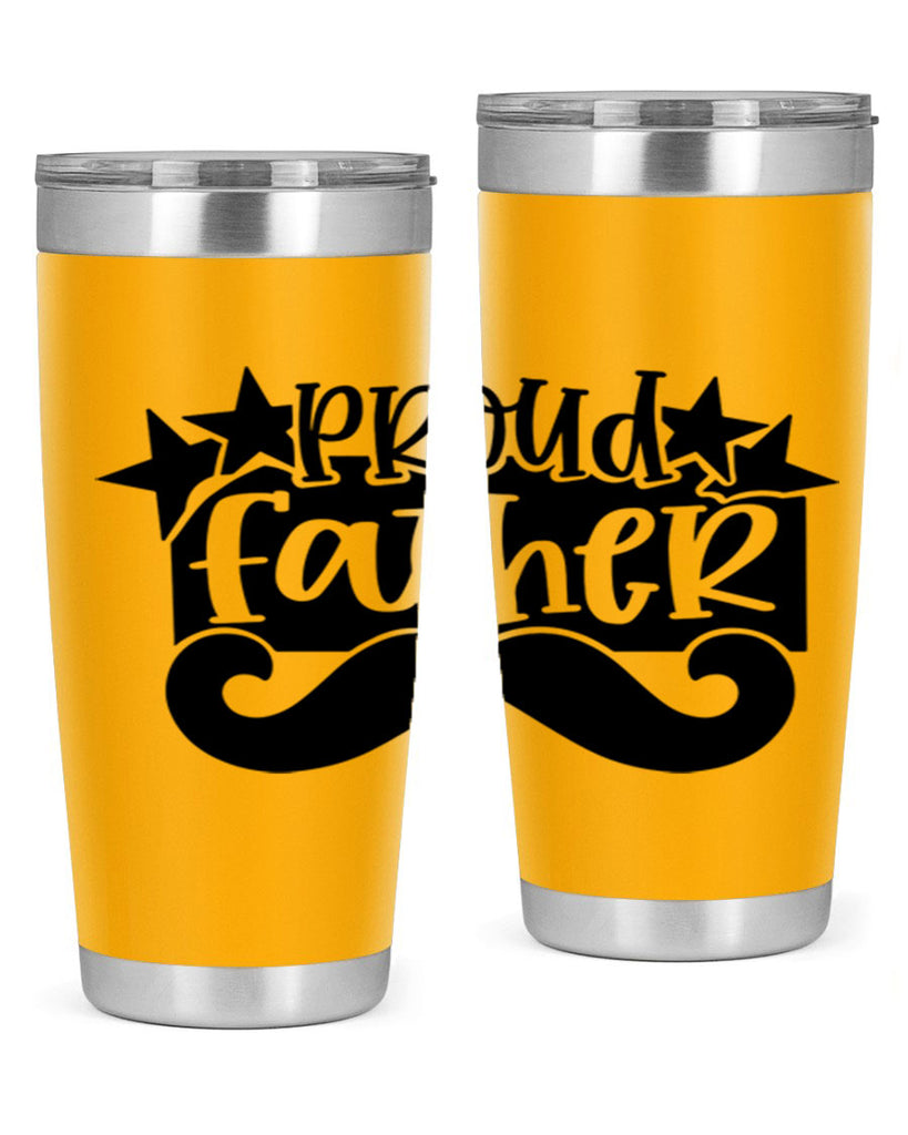 proud father 21#- fathers day- Tumbler