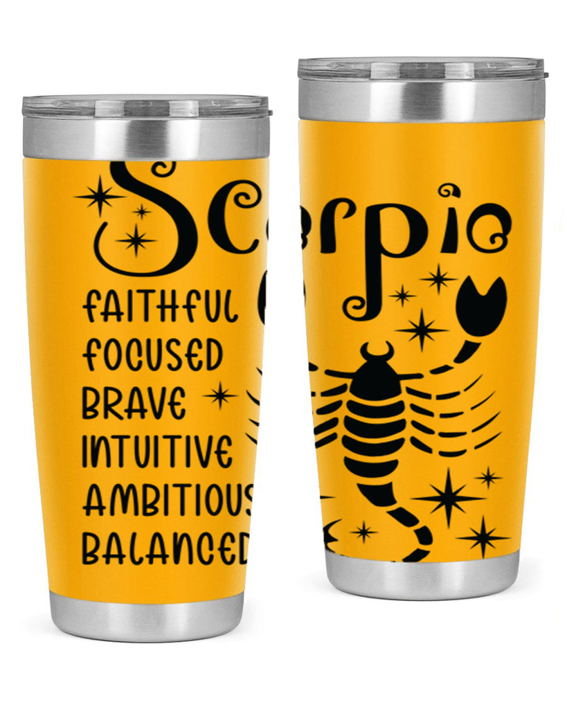 scorpio 431#- zodiac- Tumbler