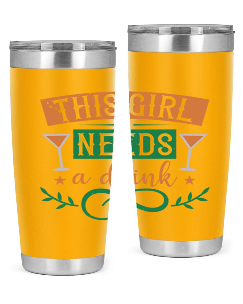 this girl needs a drink 1#- mardi gras- Tumbler