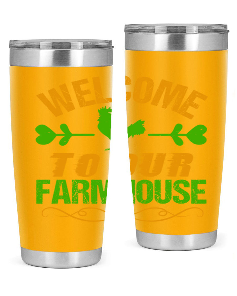 welcome to your farmhouse 28#- farming and gardening- Tumbler