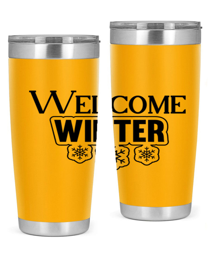 welcome winter 474#- winter- Tumbler