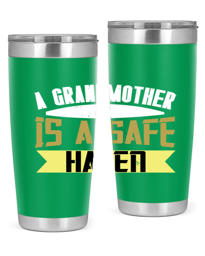 A Grandmother is a safe 41#- grandma - nana- Tumbler