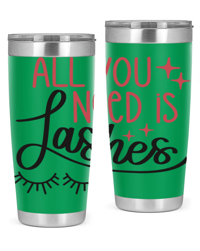 All You Need Is Lashes Style 146#- make up- Tumbler
