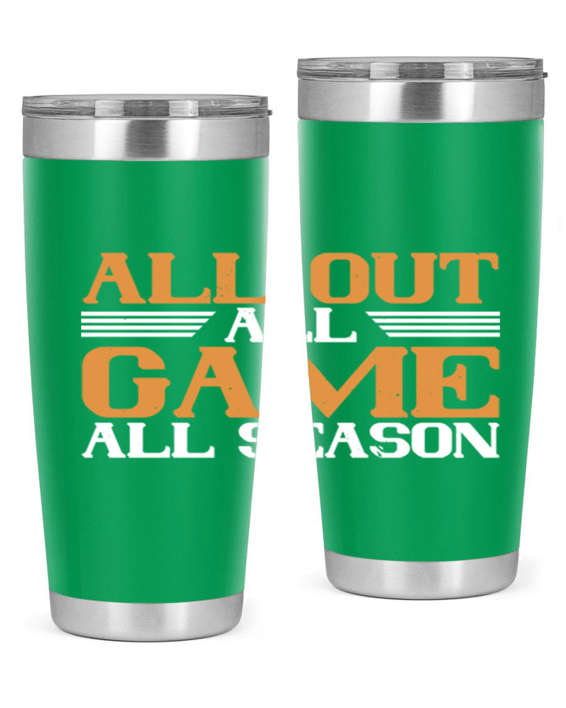All out all game all season 2238#- badminton- Tumbler