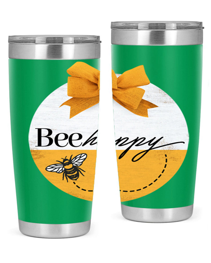 Bee Happy Mockup27#- spring- Tumbler