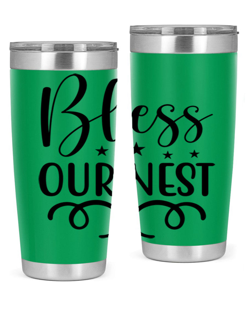 Bless Our Nest 50#- spring- Tumbler