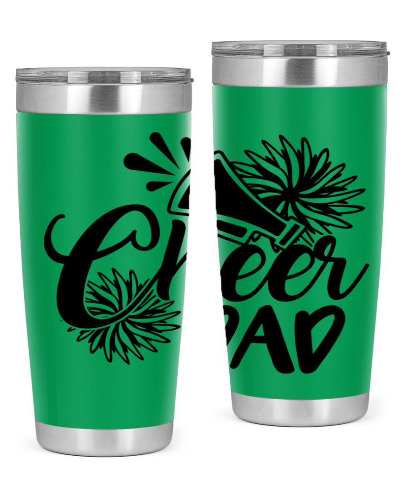 Cheer dad 1391#- cheer- Tumbler
