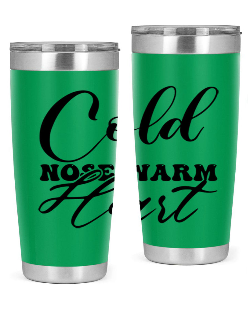 Cold nose warm heart 56#- winter- Tumbler